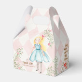 Ballotins Alice Aventures dans Woderland Anniversaire Tea Pa (Arrière)