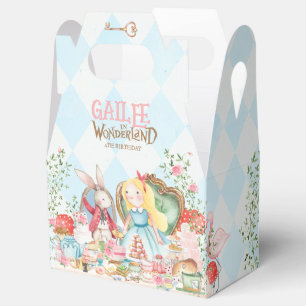 Ballotins Alice Aventures dans Woderland Anniversaire Tea Pa