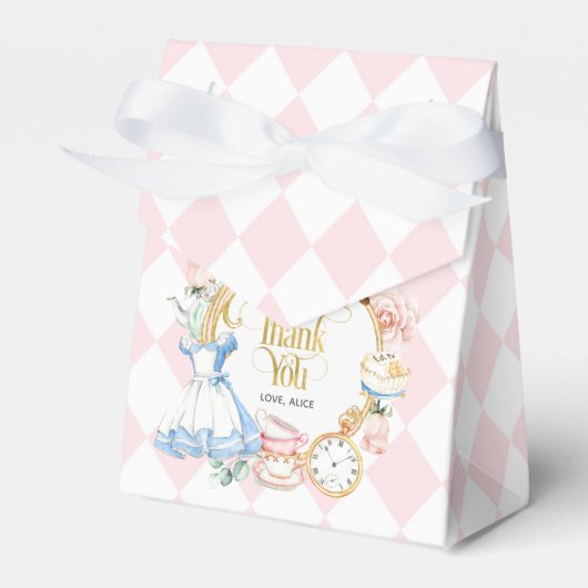 Ballotins Alice tea party merveilleuse anniversaire violet f (Verso)