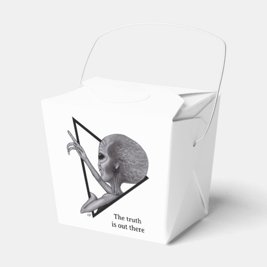 Ballotins Alien gris, la vérité est là (Verso)