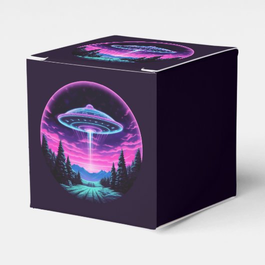 Ballotins Alien vaisseau spatial rétro futuriste (Verso)