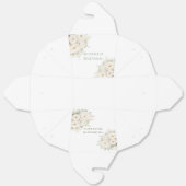 Ballotins All White Floral Wedding (Déplié)