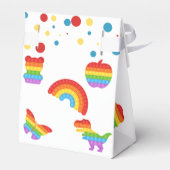 Ballotins Allez-y ! Pastel pop it anniversaire enfant (Arrière)