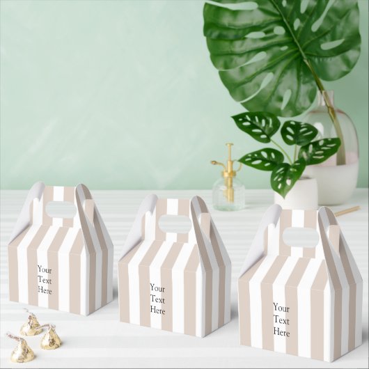 Ballotins Almond & White Stripes  (Multiple)