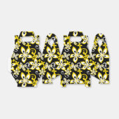 BALLOTINS ALOHA HAWAII (NOIR/JAUNE) (Déplié)