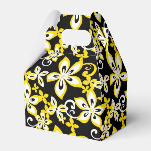 BALLOTINS ALOHA HAWAII (NOIR/JAUNE)