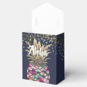 Ballotins Aloha Pink Anniaphe Floral Navy Blue (Ouvert)