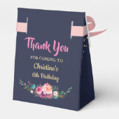 Ballotins Aloha Pink Anniaphe Floral Navy Blue (Arrière)