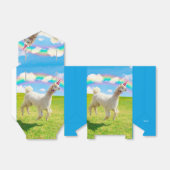 Ballotins Alpaca Unicorne sous ciel ciel (Déplié)