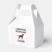 Ballotins amant de laboratoire de chocolat (Verso)