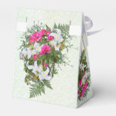 Ballotins Amaryllis, Lys blancs & fougères Bouquets (Arrière)