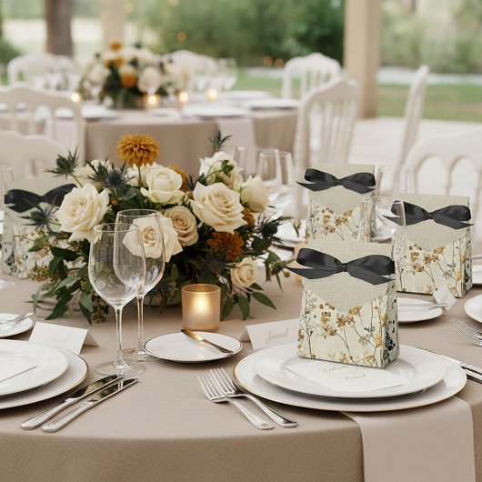 Ballotins Amber meadow floral