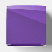 Ballotins Amethyst Jewel Tones Wedding Favor Boxes (Haut)