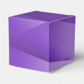 Ballotins Amethyst Jewel Tones Wedding Favor Boxes (Arrière)
