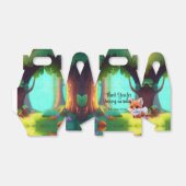 Ballotins Amis de forêt de bois bébé foin (Déplié)