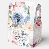 Ballotins Amour dans la Fête des mariées de fleurs d'aquarel (Ouvert)