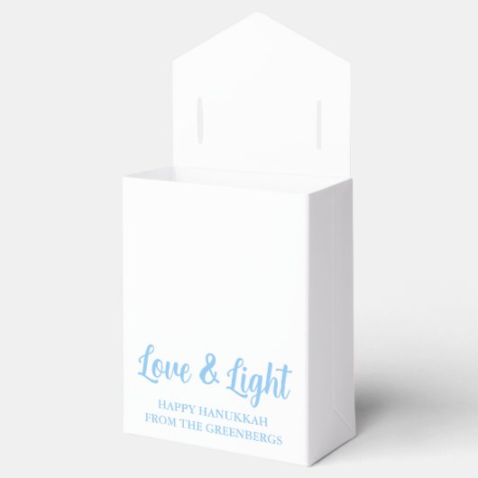 Ballotins Amour et Lumière Hanoukka Menorah Custom Party (Ouvert)