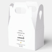 Ballotins Amour, rire et un snack pour après-Mariage Snack (Ouvert)