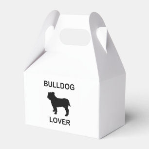 Ballotins amoureux de bulldog