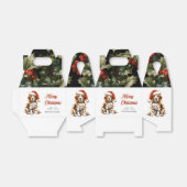 Ballotins Amusant Beagle mignon Aquarelle Chien souhaits de  (Déplié)