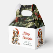 Ballotins Amusant Beagle mignon Aquarelle Chien souhaits de  (Verso)