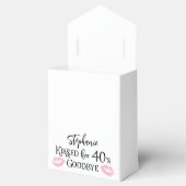 Ballotins Amusant Merci d'Anniversaire embrassé Sa Décennie  (Ouvert)