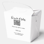 Ballotins Analyser pour commander analyser le code QR ajoute (Verso)