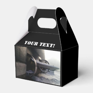 Ballotins Ancien sous-marin rouillé