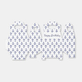 Ballotins Ancrage marin bleu et blanc (Déplié)