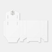 Ballotins Ancre Coeur Nautique Mariage Côtier (Déplié)