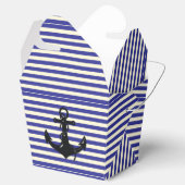 Ballotins Ancre de bateau noir sur les rayures (Ouvert)