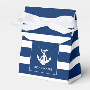 Ballotins Ancre de nom de bateau personnalisé Naissance Côti