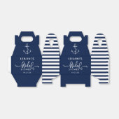 Ballotins Ancre Fête des mariées marine Bleu (Déplié)