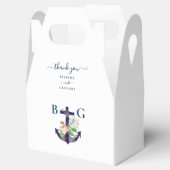 Ballotins Ancre Floral Nautical Summer Mariage (Ouvert)