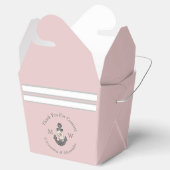 Ballotins Ancre florale marine rose blanche (Ouvert)