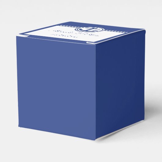 Ballotins Ancre marine Blue Nautical (Verso)