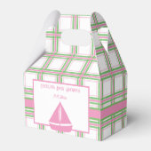 Ballotins Ancres Éloignées Fille Baby shower nautique (Arrière)