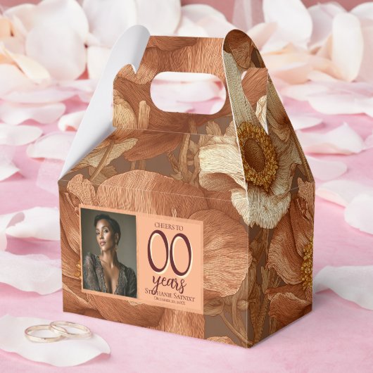Ballotins Anémones Fleur 40e Anniversaire Boho (Mariage)