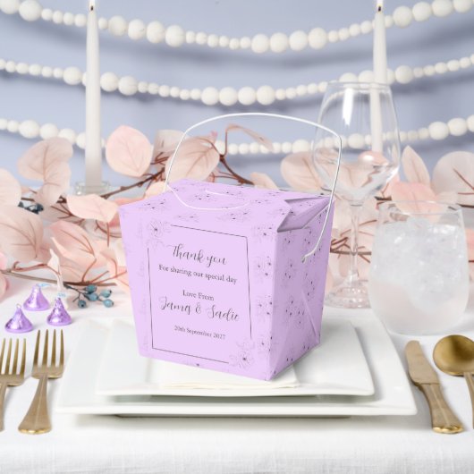 Ballotins *Anéone sur Lilac clair~ (Mariage)
