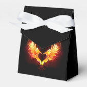 Ballotins Angel Fire Heart with Wings (Verso)