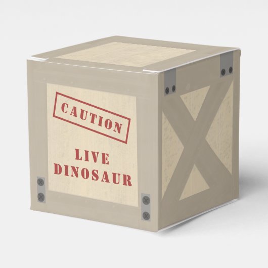 Ballotins Animal Crate Dinosaur Jurassique Anniversaire (Verso)