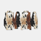 Ballotins Animal de la vache Brown de l'Ouest (Déplié)