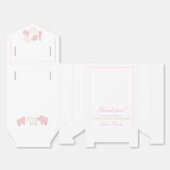 Ballotins Animal givré rose Cookie invité de la fête (Déplié)