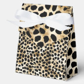 Ballotins Animal Print - Favor Box with Ribbon (Recto)