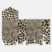 Ballotins Animal Print - Favor Box with Ribbon (Déplié)