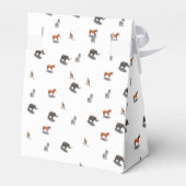 Ballotins Animaux agressés Baby shower à thème (Arrière)