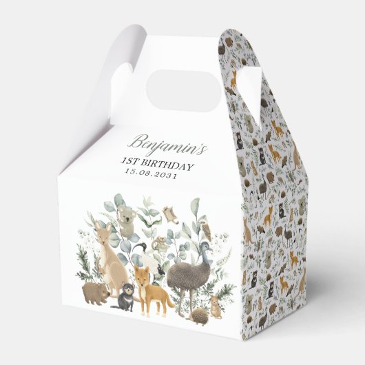 Ballotins Animaux australiens Verdure Eucalyptus Anniversair (Verso)