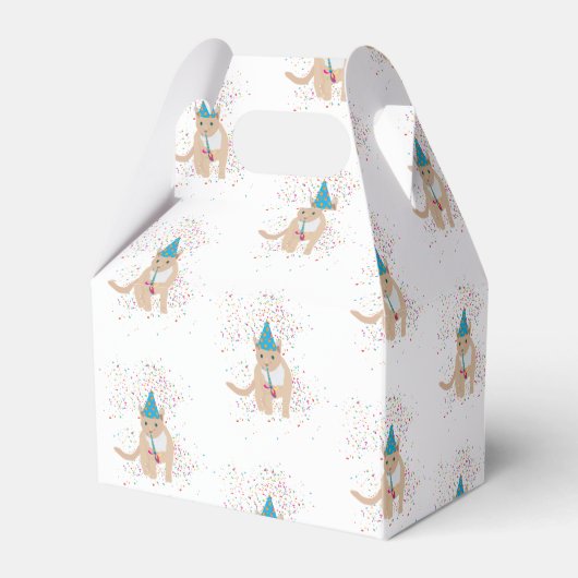 Ballotins Animaux de chat amusants ayant une fête (Verso)