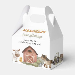 Ballotins Animaux de ferme Barnyard 1er anniversaire