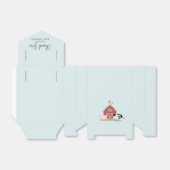 Ballotins Animaux de ferme Barnyard Blue Boy Baby shower (Déplié)